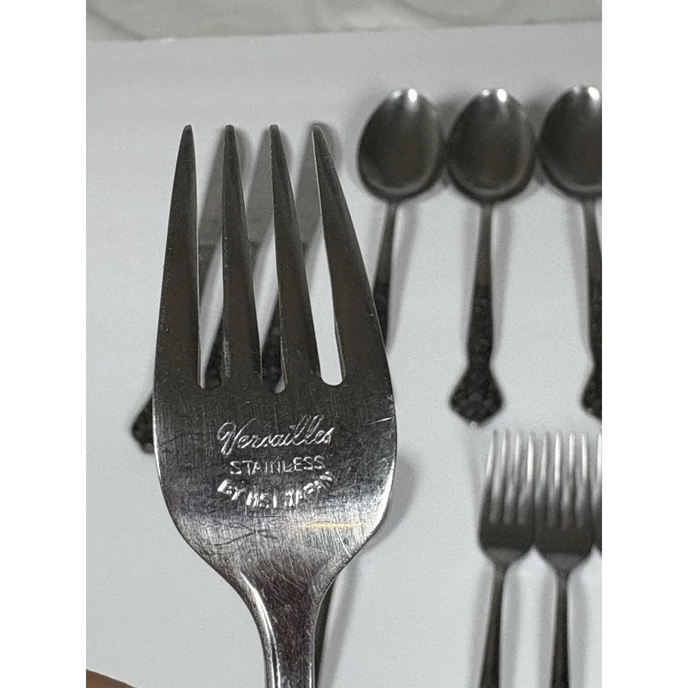 Versailles by MSI Japan Vintage Stainless Steel Flatware Mix Lot 16 Piece